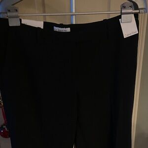 Calvin Klein Women's Classic Black Trousers Size 10 New